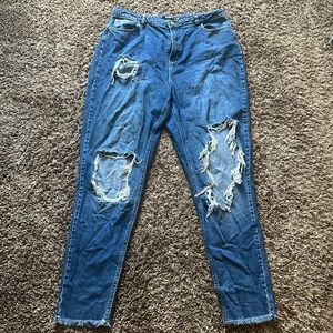 Missguided ripped jeans